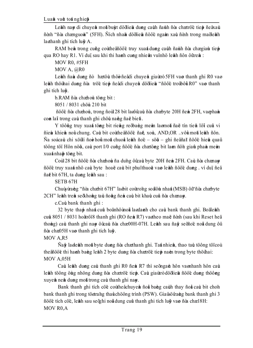image for page Khảo sát và ứng dụng vi điều khiển thiết kế thi công mạch khống chế nhiệt độ phòng