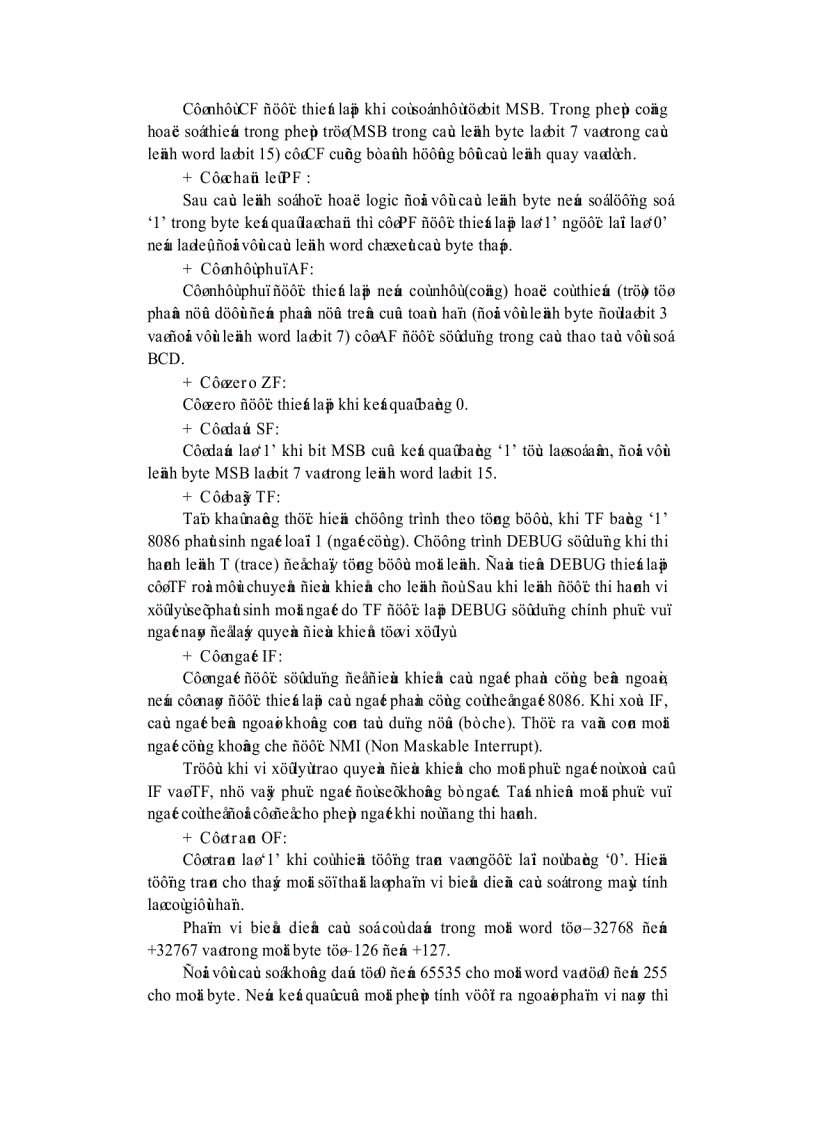 image for page Giao tiếp máy tính với kit vi xử lý 8086