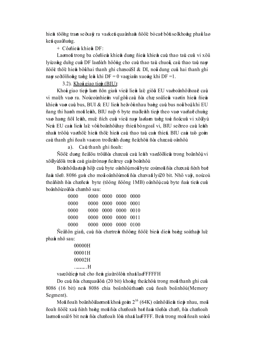 image for page Giao tiếp máy tính với kit vi xử lý 8086