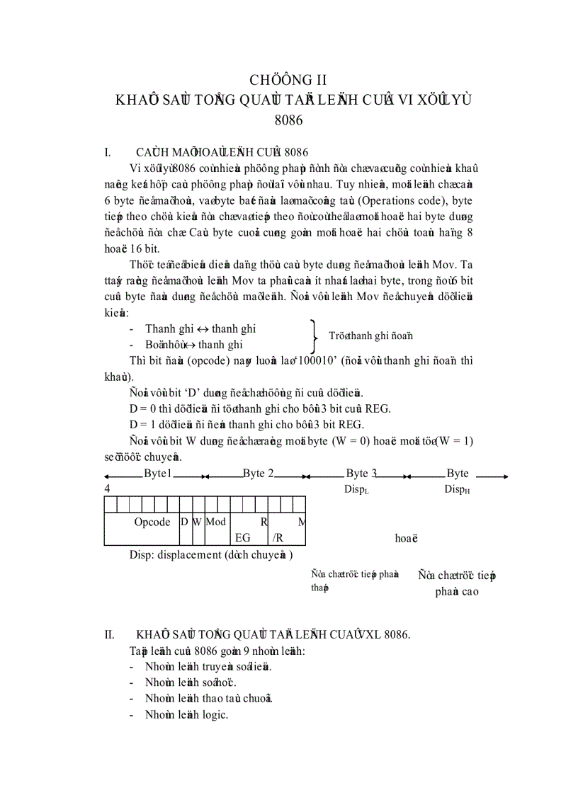image for page Giao tiếp máy tính với kit vi xử lý 8086