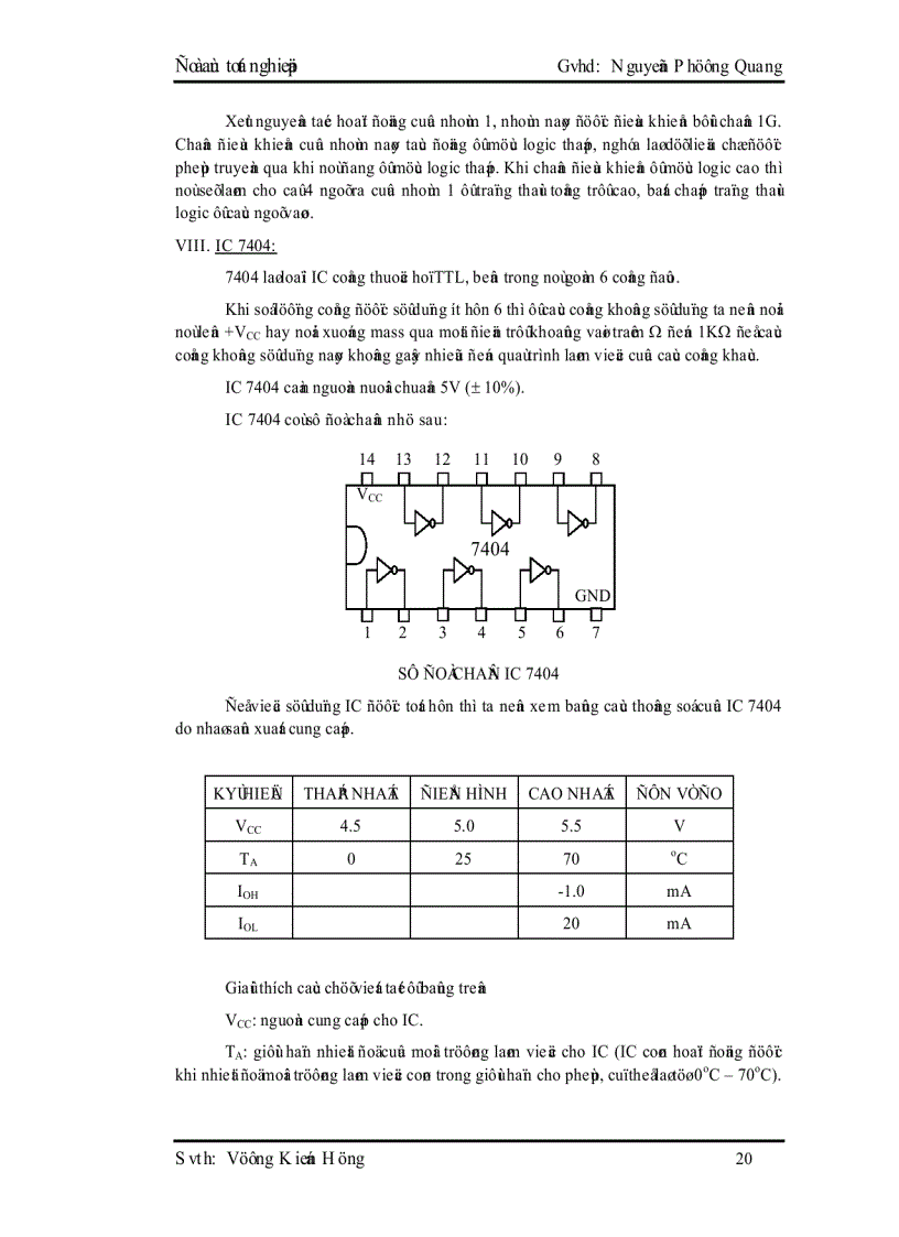 image for page Thiết kế và thi công mạch quang báo dùng EPROM