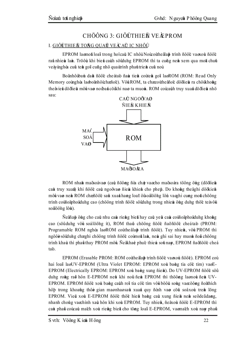 image for page Thiết kế và thi công mạch quang báo dùng EPROM