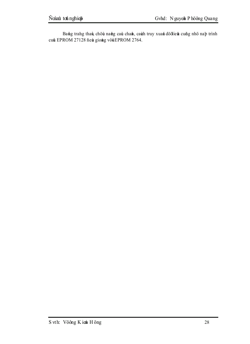 image for page Thiết kế và thi công mạch quang báo dùng EPROM