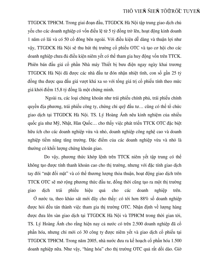 image for page Đôi nét về thị trường OTC