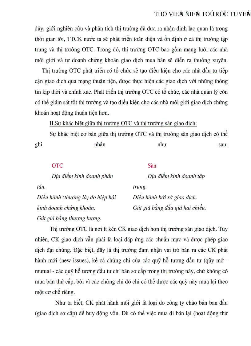 image for page Đôi nét về thị trường OTC