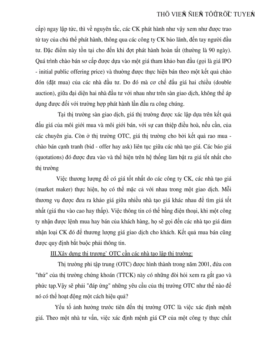 image for page Đôi nét về thị trường OTC