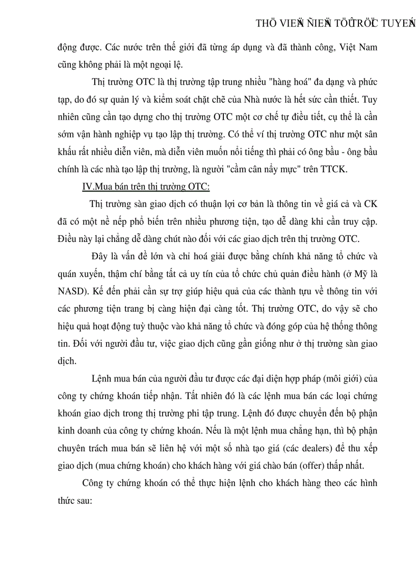 image for page Đôi nét về thị trường OTC