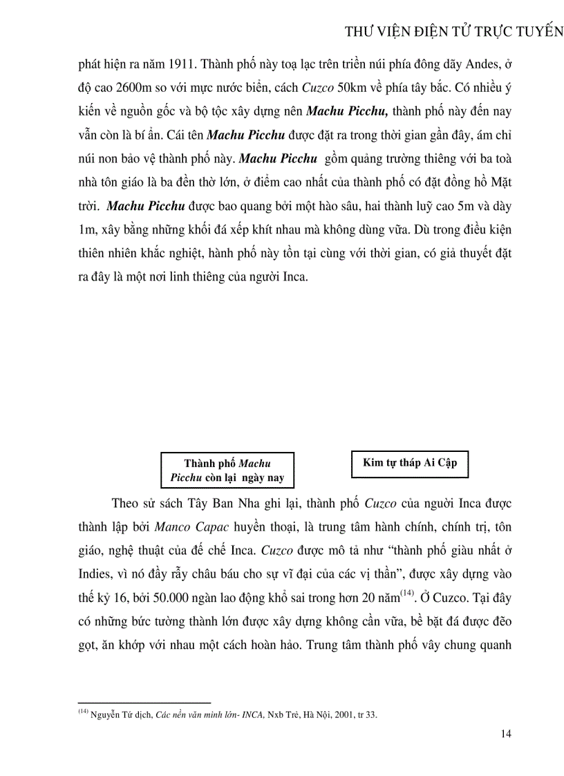 image for page Nền văn minh Inca và Ai Cập sự tương đồng và khác biệt cùng những di sản