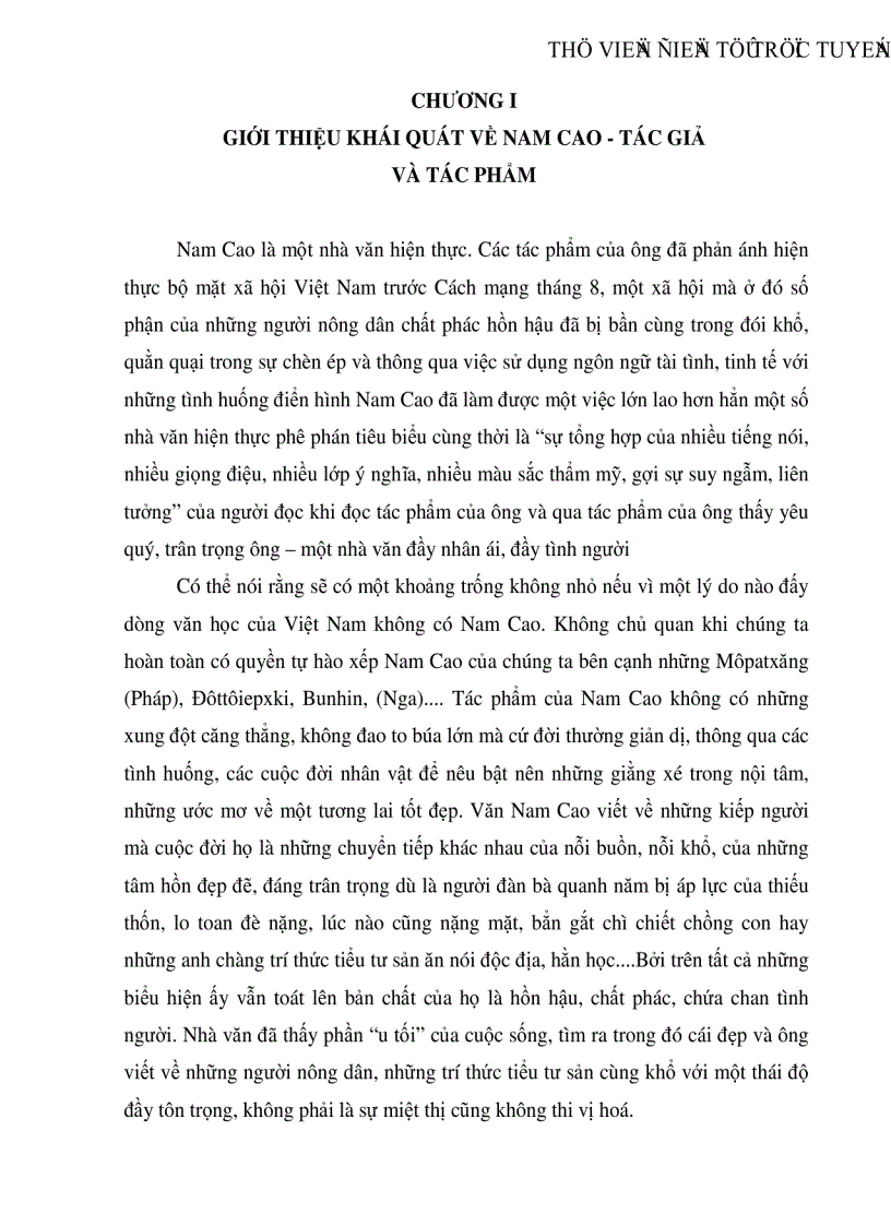 image for page Khảo sát các đơn vị thành ngữ trong một số truyện ngắn của Nam Cao giai đoạn 1930 1945
