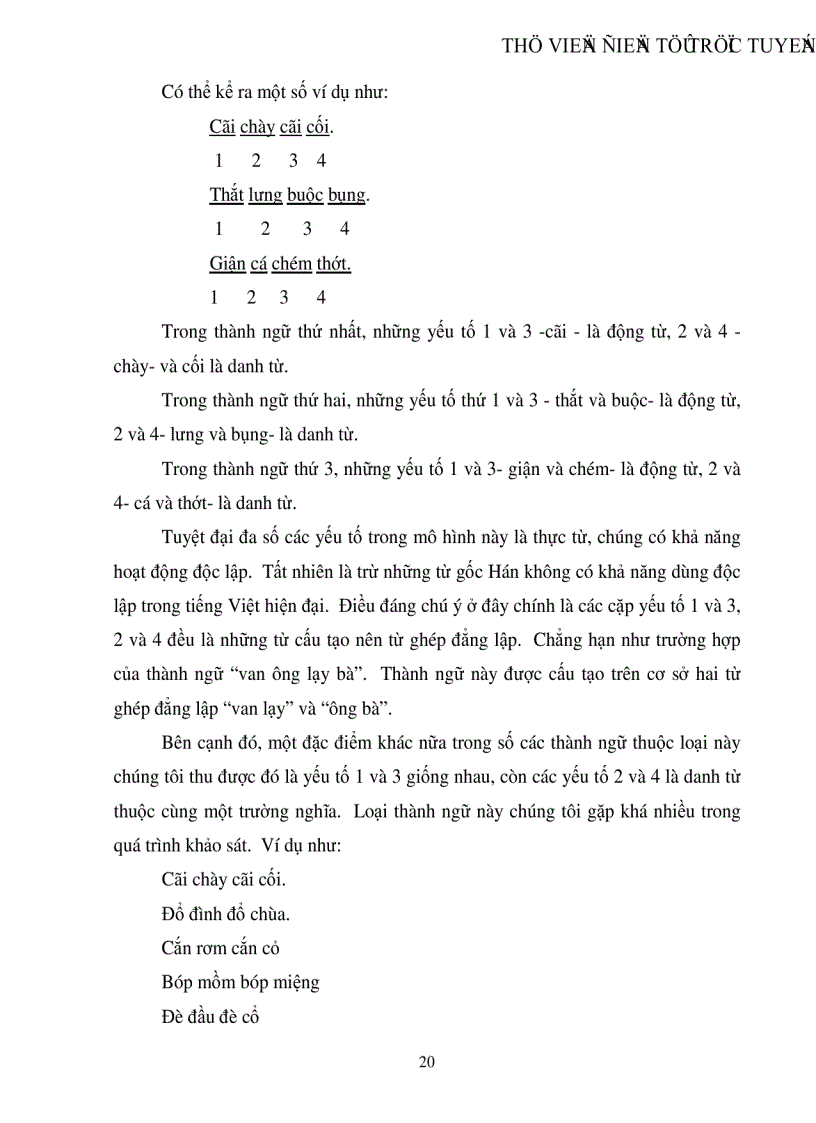 image for page Khảo sát các đơn vị thành ngữ trong một số truyện ngắn của Nam Cao giai đoạn 1930 1945