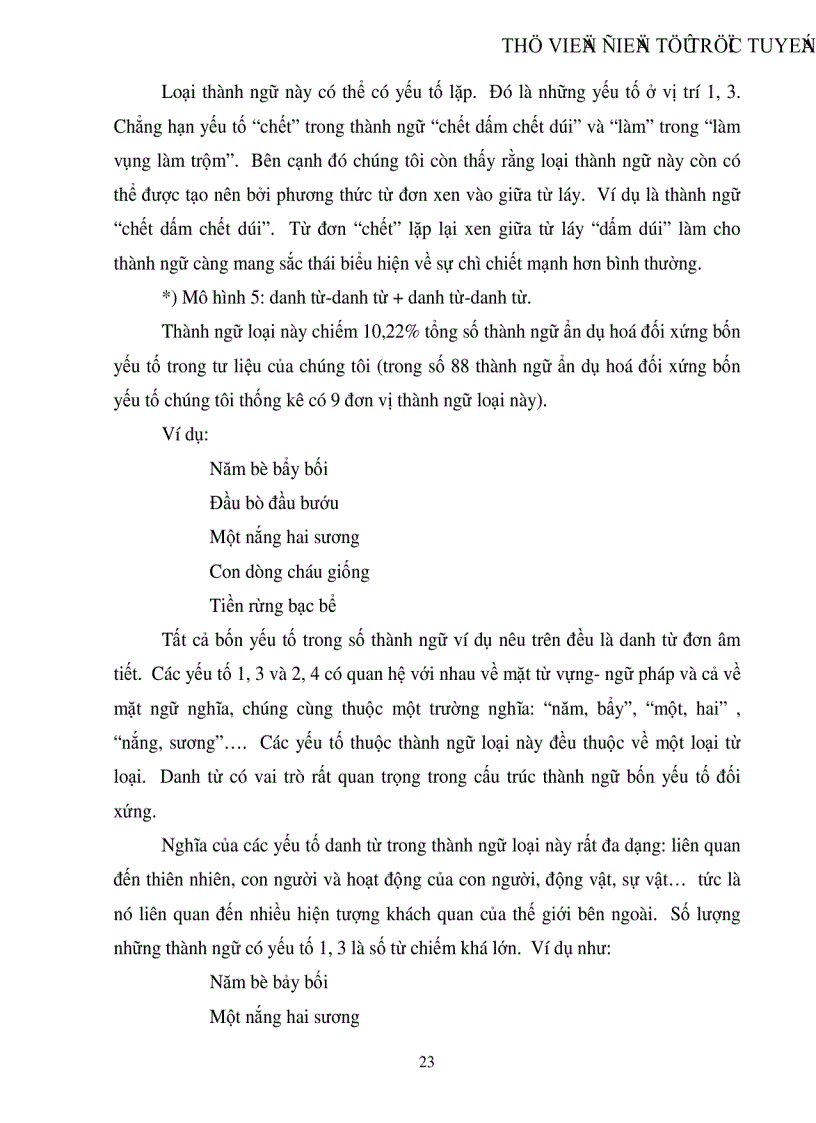 image for page Khảo sát các đơn vị thành ngữ trong một số truyện ngắn của Nam Cao giai đoạn 1930 1945