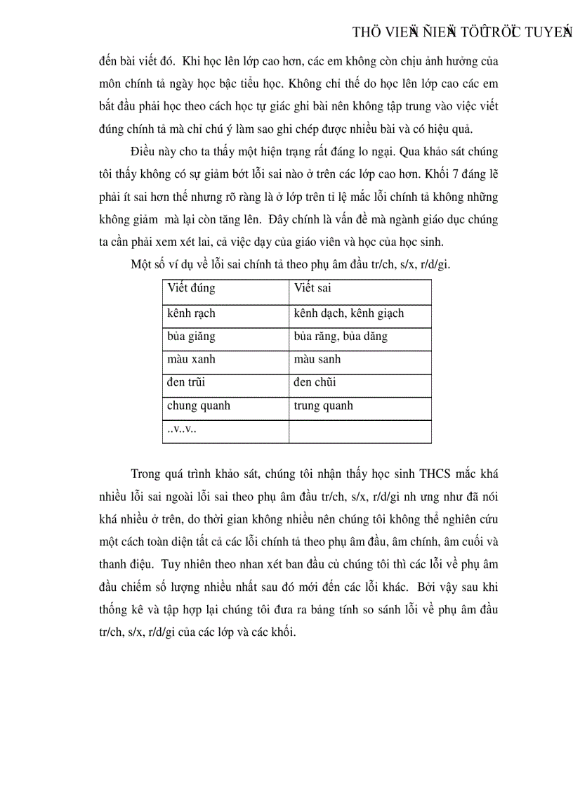 image for page Khảo sát lỗi sai về phụ âm đầu tr ch s x r d gi của học sinh Trung học cơ sở xã Lãng Sơn huyện Yên Dũng tỉnh Bắc Giang