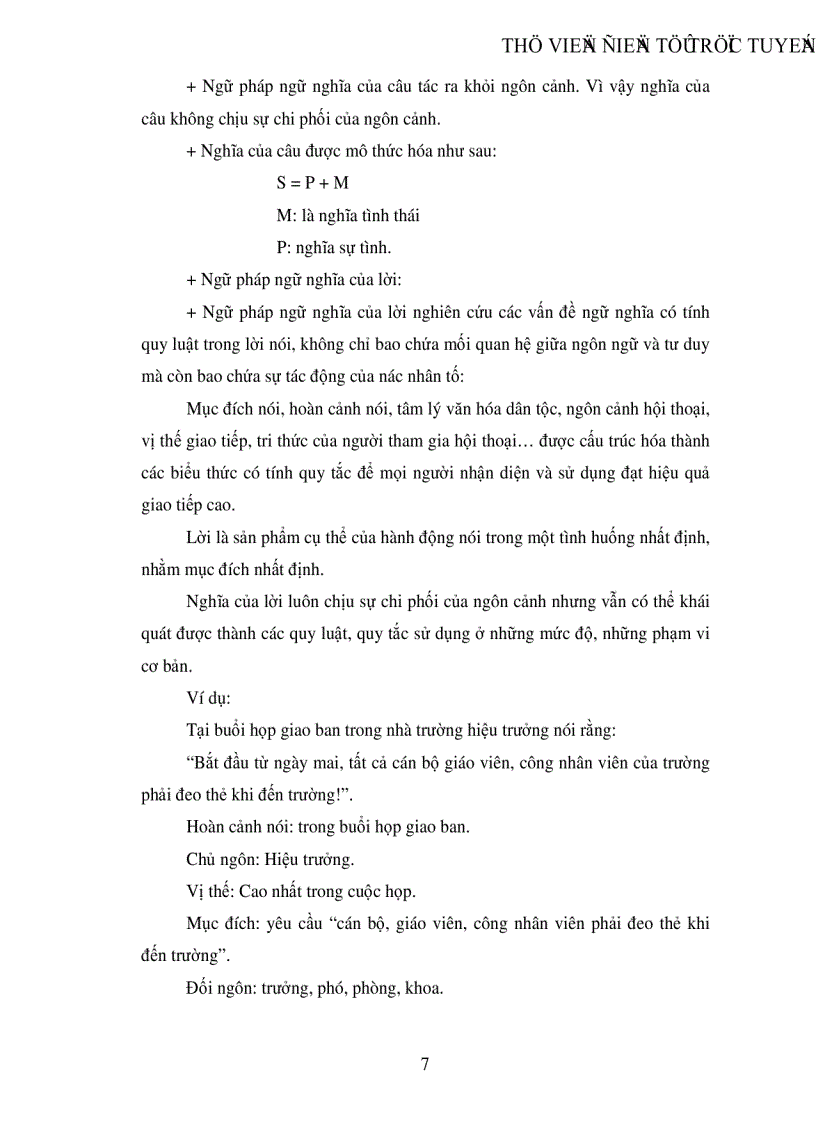 image for page Một số vấn đề ngữ pháp ngữ nghĩa của lời