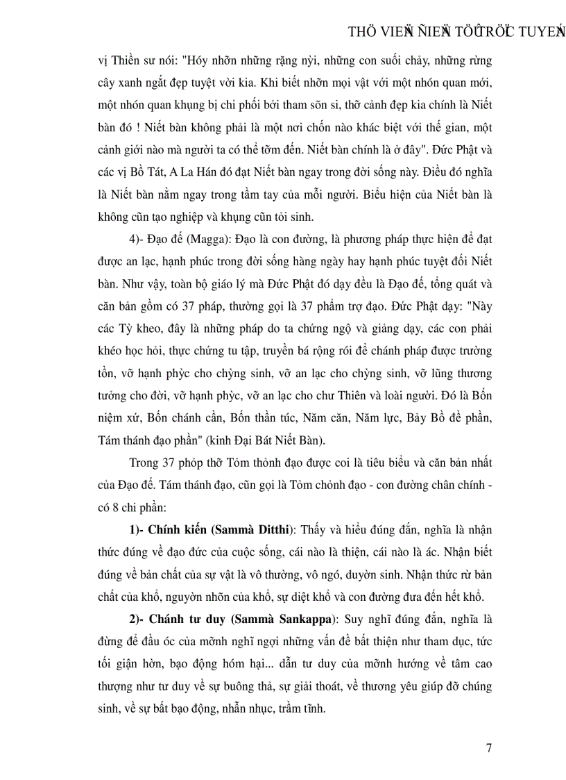 image for page Nhận xét về giáo lý Phật giáo