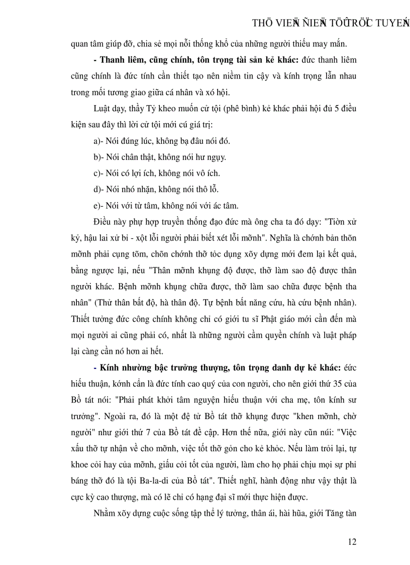 image for page Nhận xét về giáo lý Phật giáo