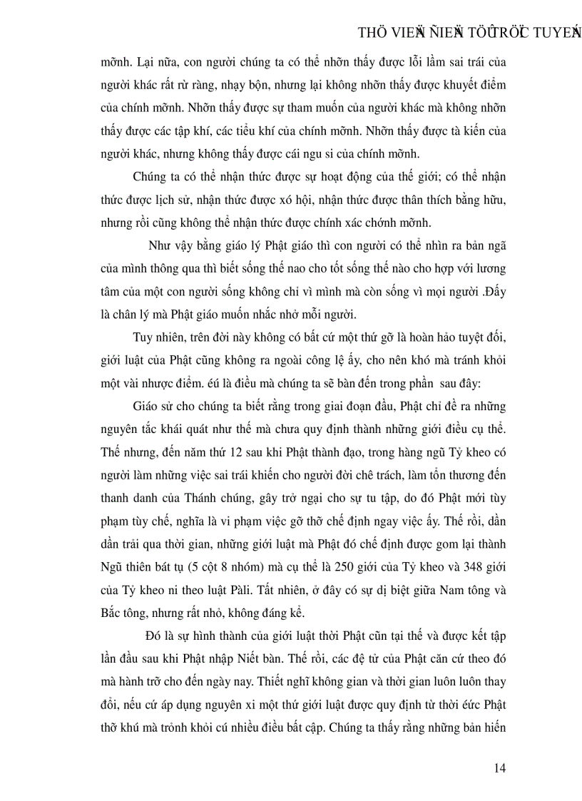 image for page Nhận xét về giáo lý Phật giáo