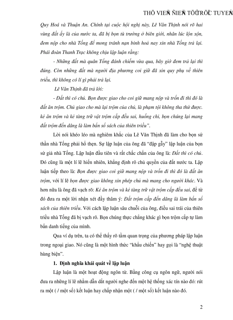 image for page Logic và tiếng Việt Một số kiểu lập luận về tài ứng đối qua một số chuyện trạng truyền tụng trong dân gian Việt Nam theo Kho tàng truyện trạng Việt Nam