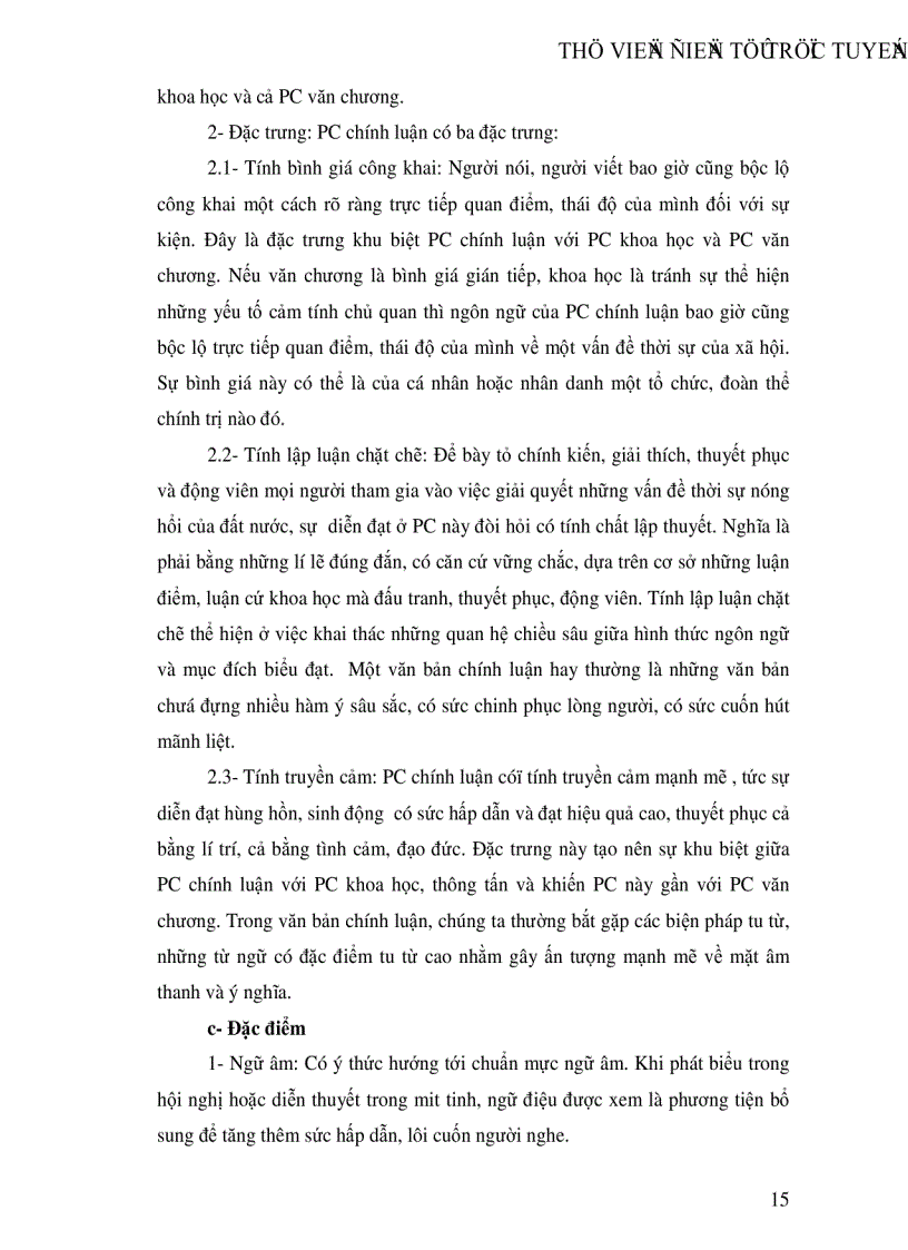 image for page Các phong cách chức năng ngôn ngữ Tiếng Việt