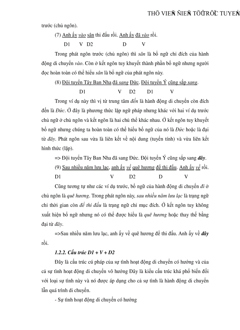 image for page Đặc điểm của câu biểu thị sự tình hoạt động di chuyển trong tiếng Việt và một số nhận xét bước đầu về kiểu câu này trong thơ Xuân Diệu