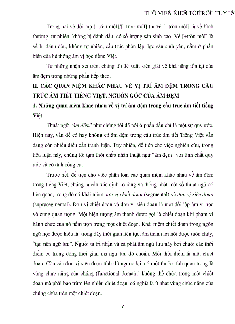 image for page Các tiếng chứa âm đệm trong tiếng Việt Nguồn gốc và hướng giải quyết