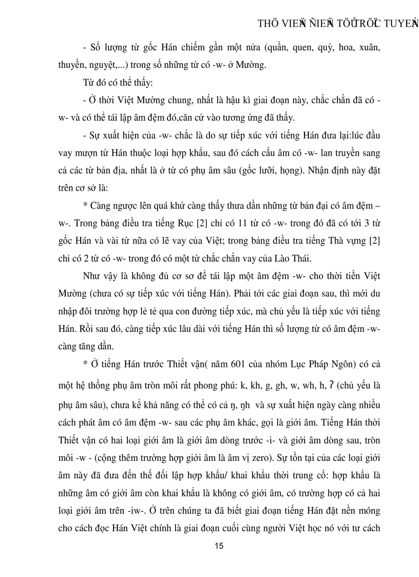 image for page Các tiếng chứa âm đệm trong tiếng Việt Nguồn gốc và hướng giải quyết