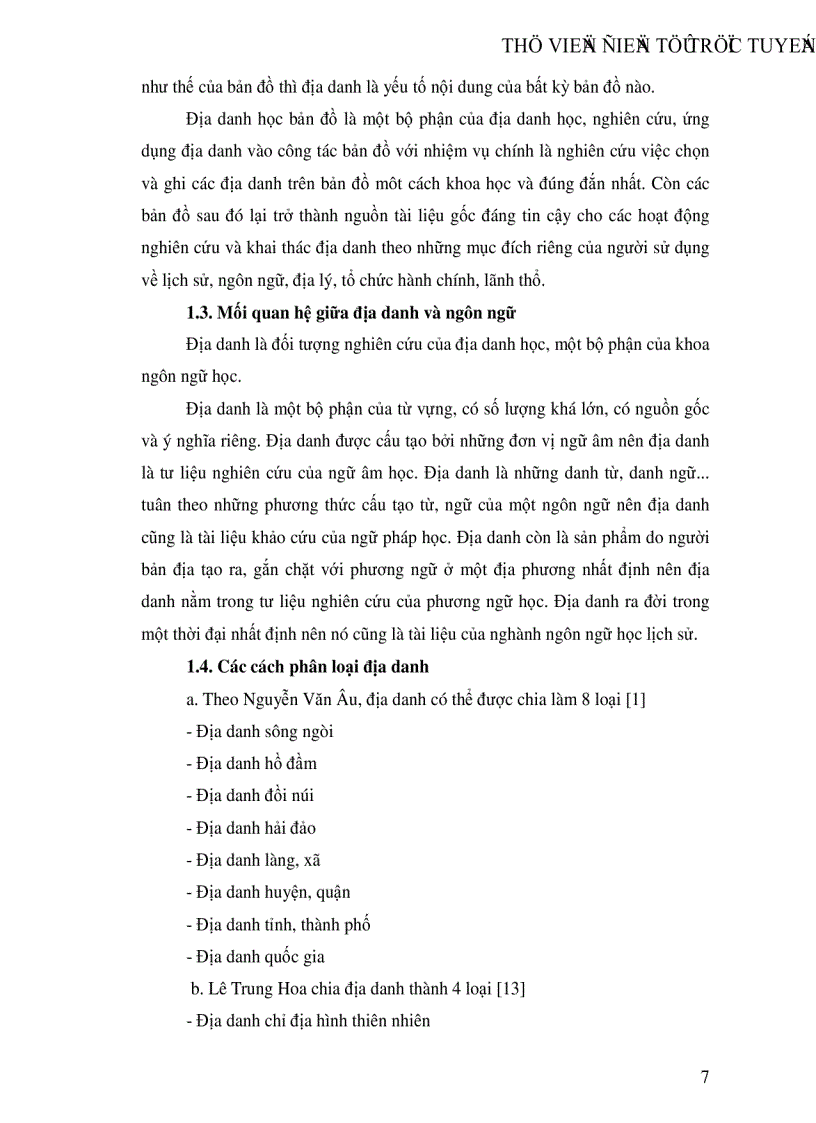 image for page Bước đầu khảo sát tình hình viết địa danh nước ngoài trên một số văn bản tiếng Việt hiện nay