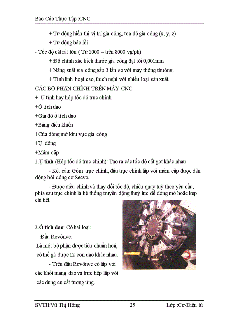 image for page Báo Cáo Thực Tập CNC