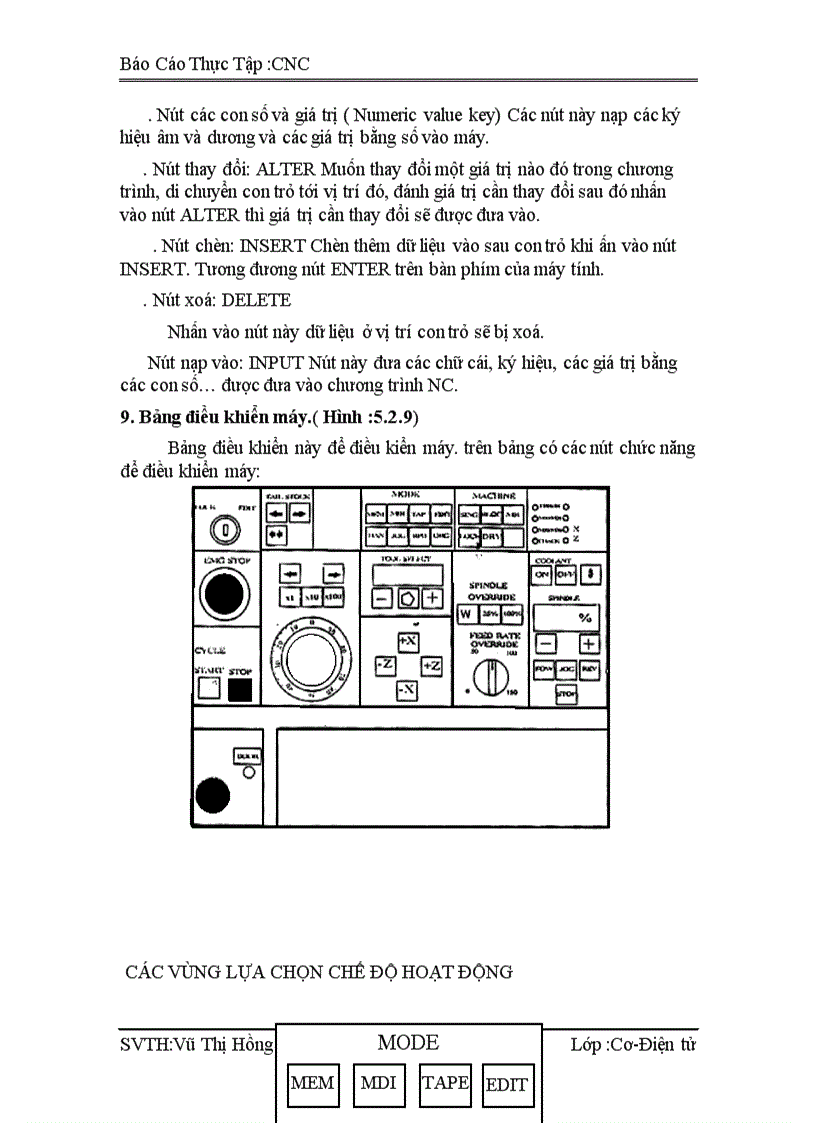 image for page Báo Cáo Thực Tập CNC