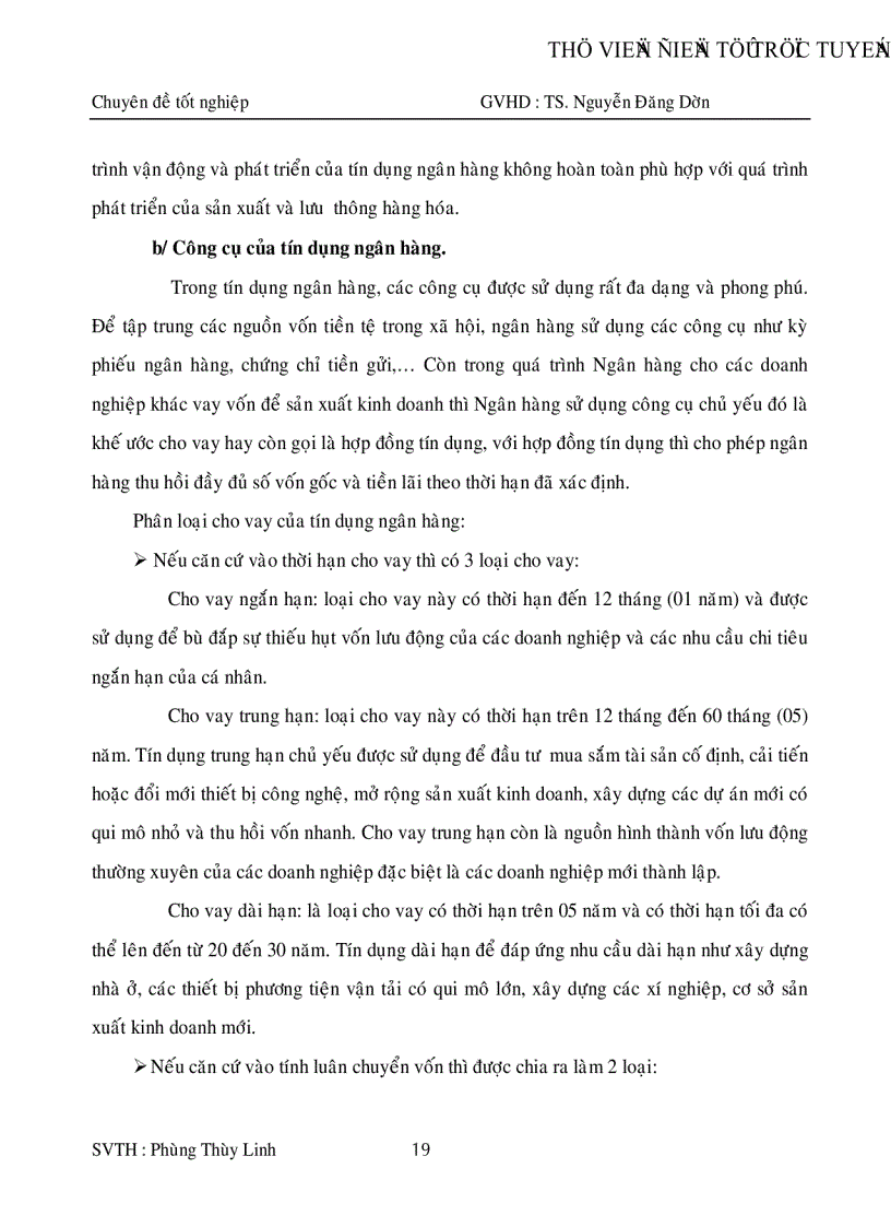 image for page Một số giải pháp góp phần mở rộng hoạt động Tín dụng tại Ngân Hàng Sài Gòn Thương Tín Chi Nhánh nguyễn Văn Cừ
