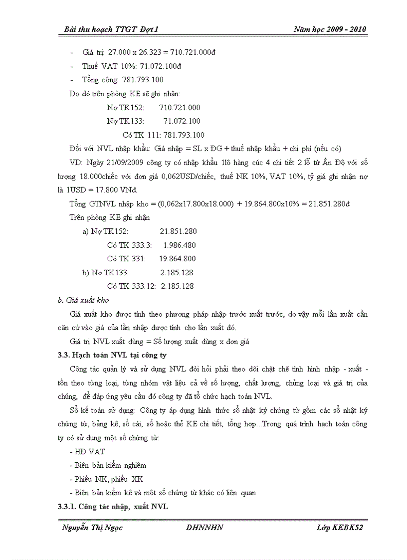 image for page Tìm hiểu công tác hạch toán nguyên vật liệu tại công ty TNHH may Minh Anh