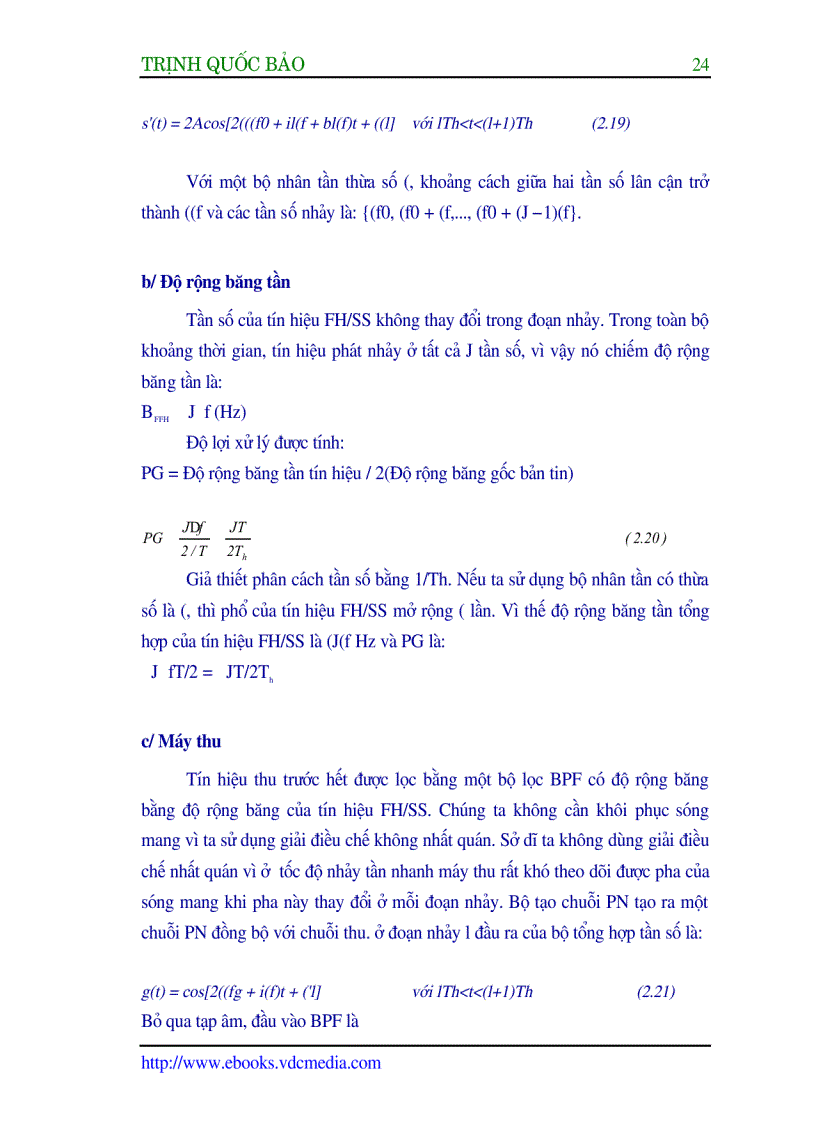 image for page Công nghệ CDMA và ứng dụng của công nghệ CDMA trong thông tin di động