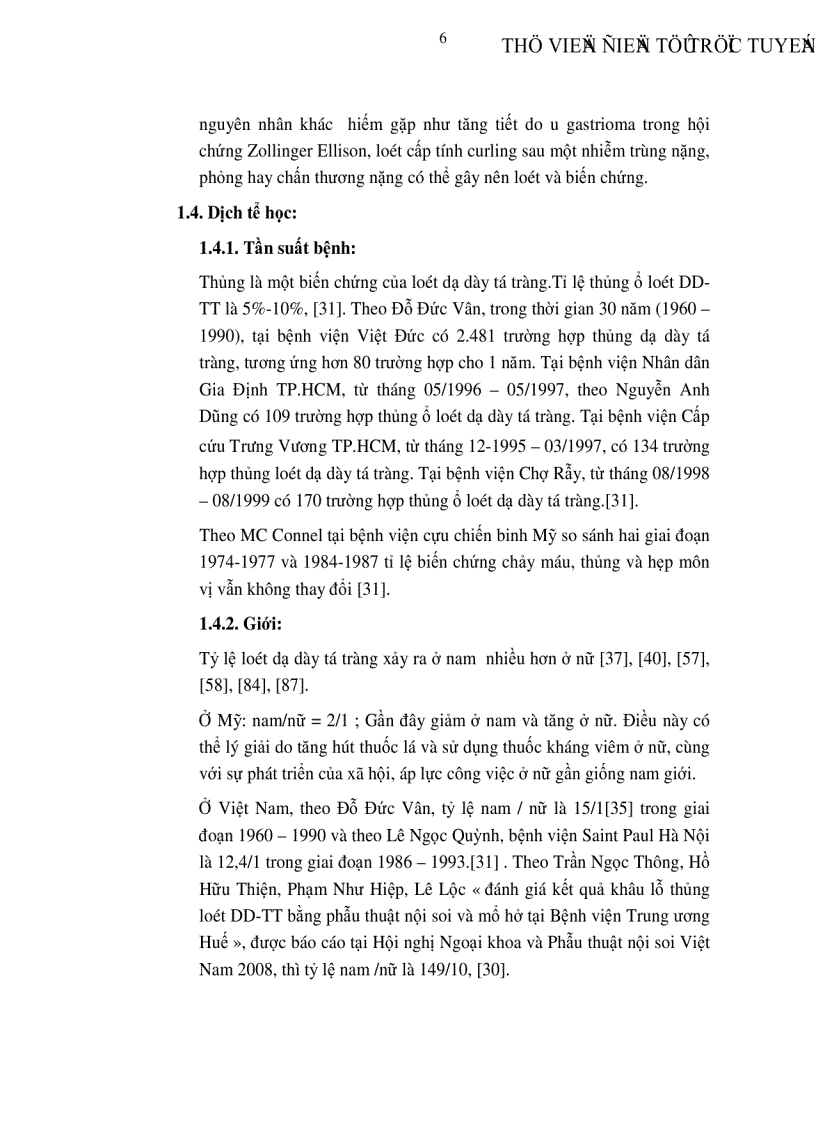 image for page Đánh giá kết quả sớm trong điều trị thủng ổ loét dạ dày tá tràng bằng phẫu thuật nội soi