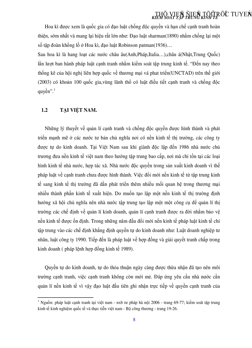 image for page Cơ sở pháp lý kiểm soát tập trung kinh tế trong pháp luật cạnh tranh kinh nghiệm thế giới và thực tiễn áp dụng cho Việt Nam