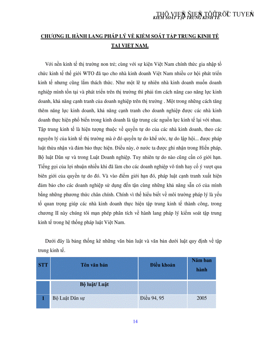 image for page Cơ sở pháp lý kiểm soát tập trung kinh tế trong pháp luật cạnh tranh kinh nghiệm thế giới và thực tiễn áp dụng cho Việt Nam