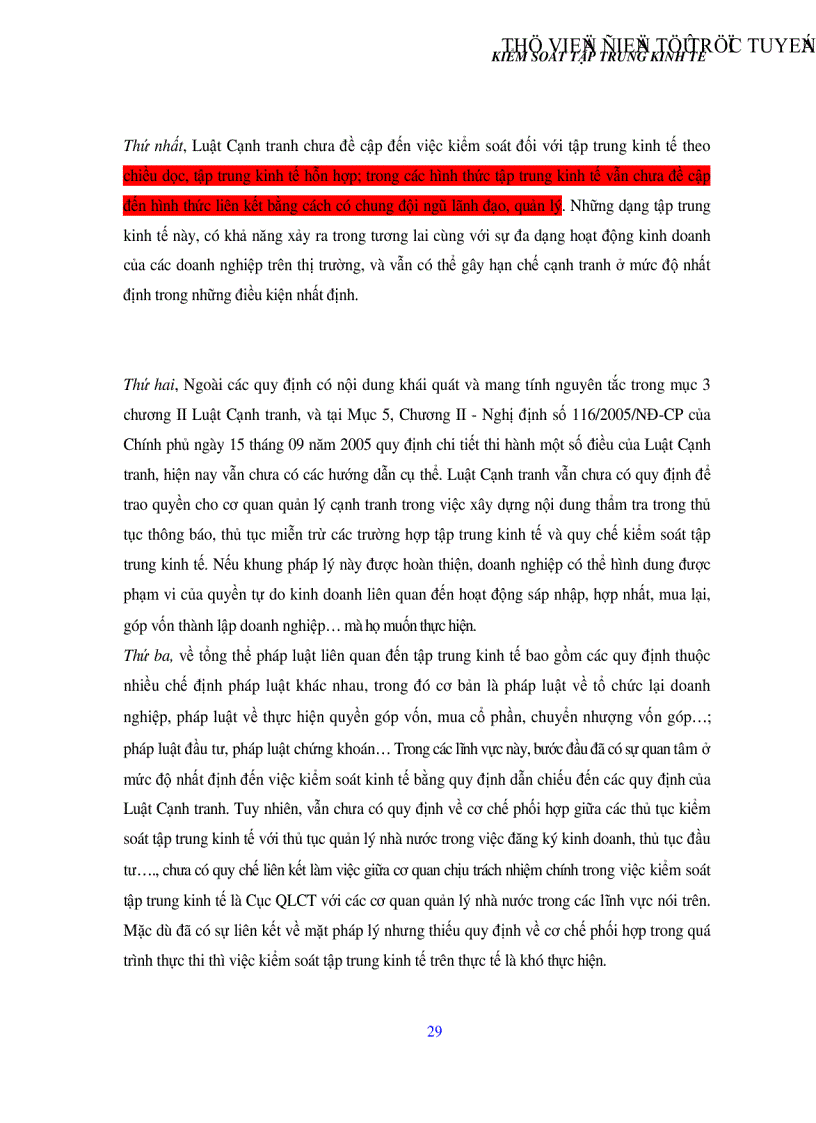 image for page Cơ sở pháp lý kiểm soát tập trung kinh tế trong pháp luật cạnh tranh kinh nghiệm thế giới và thực tiễn áp dụng cho Việt Nam