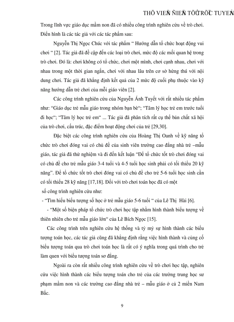 image for page Nghiên cứu kỹ năng tổ chức trò chơi toán học của học sinh Trường Trung cấp Sư phạm Mầm non Thái Bình