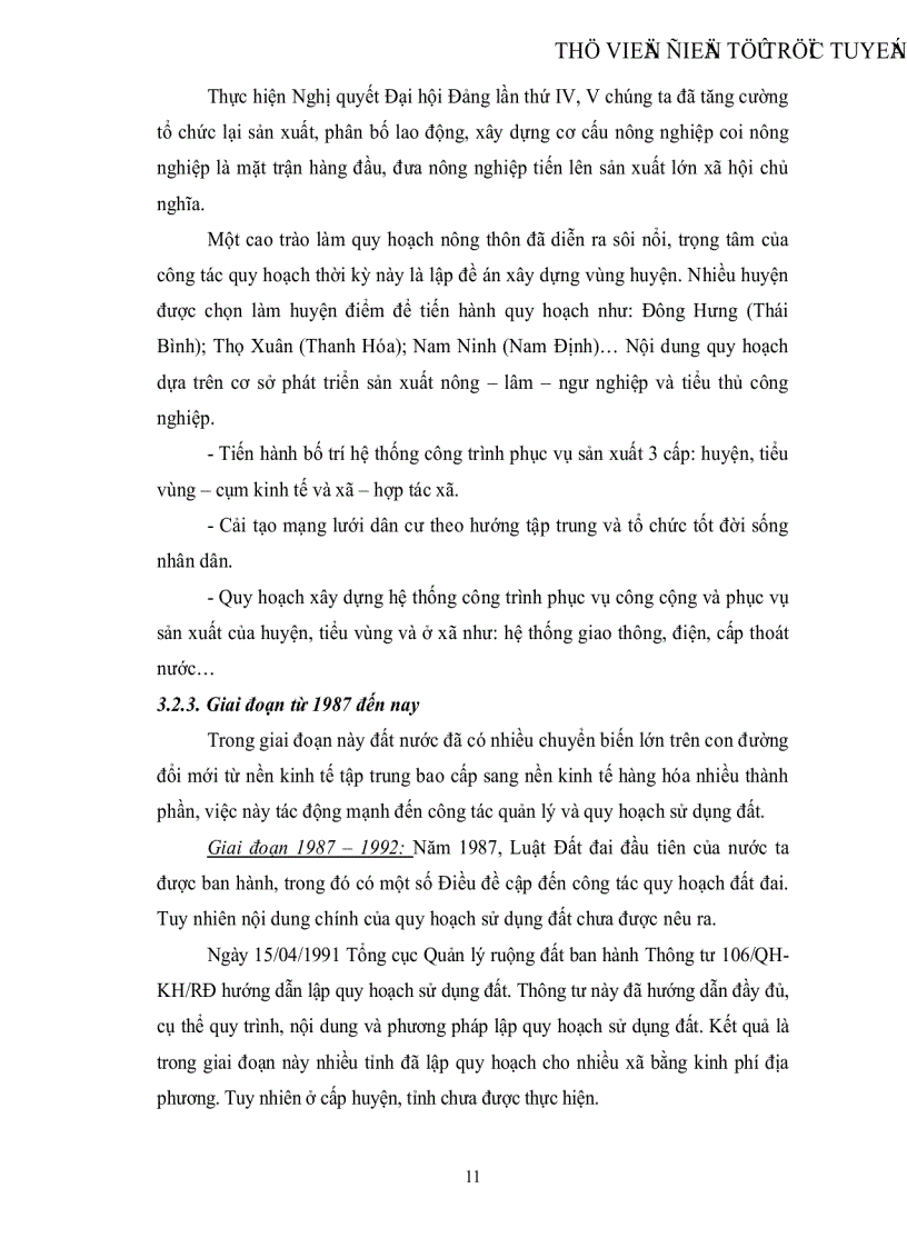 image for page Quy hoạch sử dụng đất thị trấn Lim huyện Tiên Du tỉnh Bắc Ninh giai đoạn 2007 2015