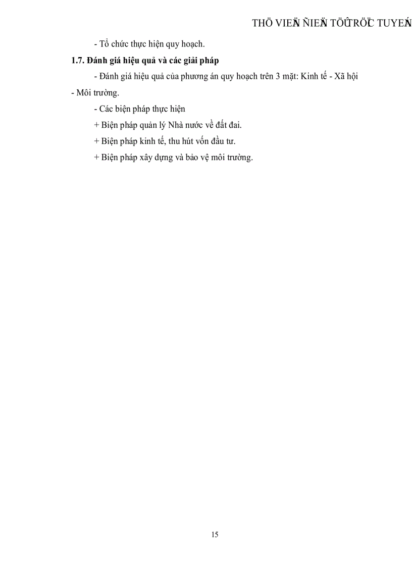 image for page Quy hoạch sử dụng đất thị trấn Lim huyện Tiên Du tỉnh Bắc Ninh giai đoạn 2007 2015