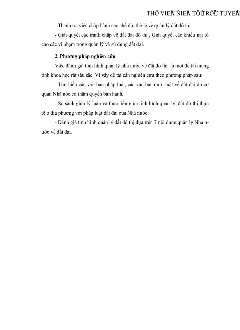 image for page Một số vấn đề quản lý nhà nước về đất đô thị