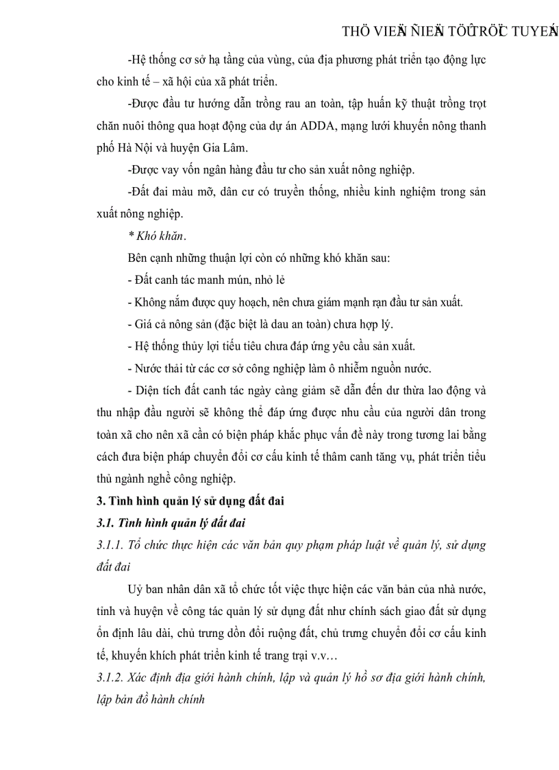 image for page Quy hoạch sử dụng đất xã Đông Dư huyện Gia Lâm thành phố Hà Nội giai đoạn 2007 2015