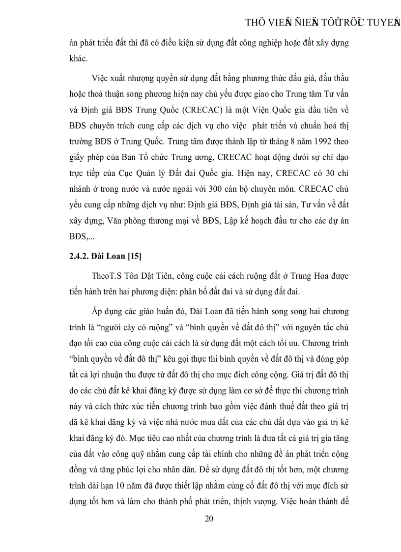 image for page Nghiên cứu giá đất bồi thường tại một số dự án trên địa bàn Quận Hoàng Mai thành phố Hà Nội