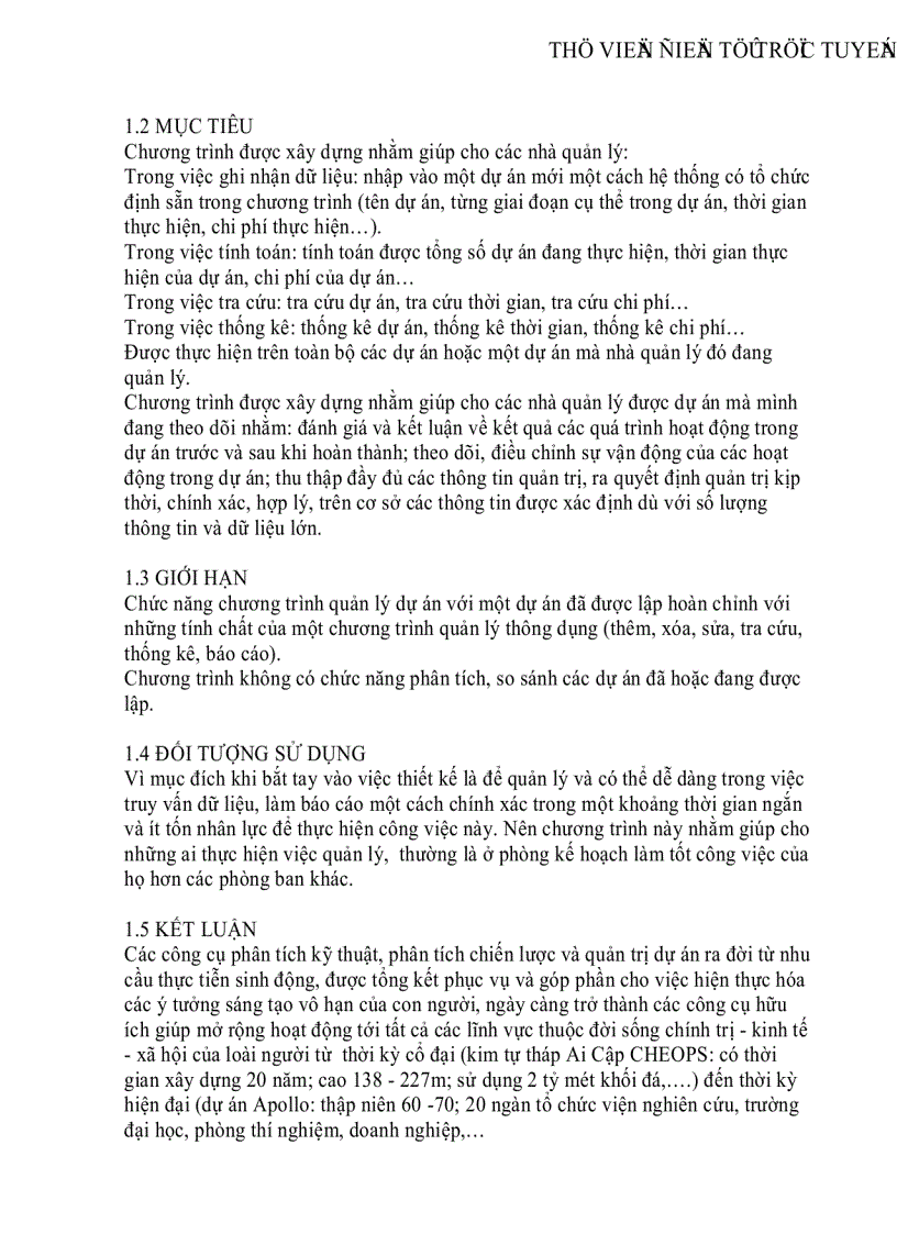 image for page Xây dựng hệ thống thông tin quản lý dự án