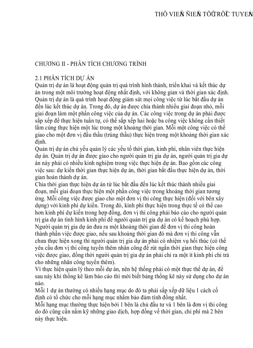 image for page Xây dựng hệ thống thông tin quản lý dự án