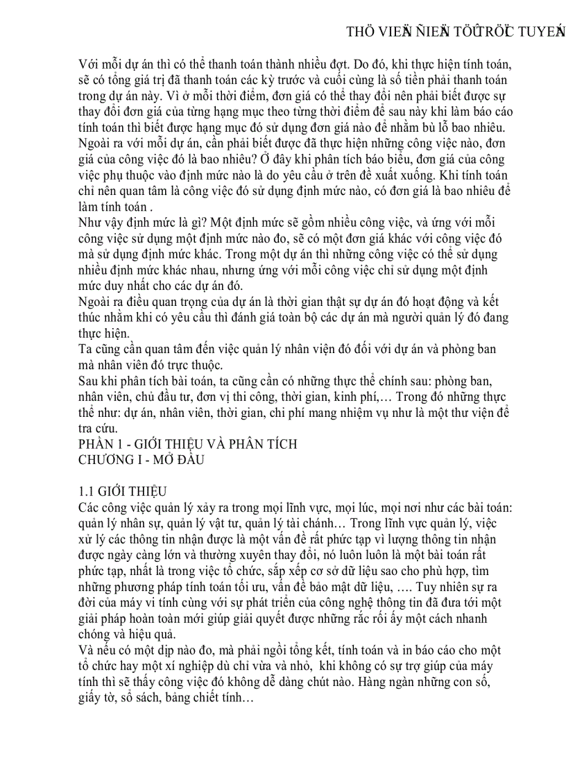 image for page Xây dựng hệ thống thông tin quản lý dự án