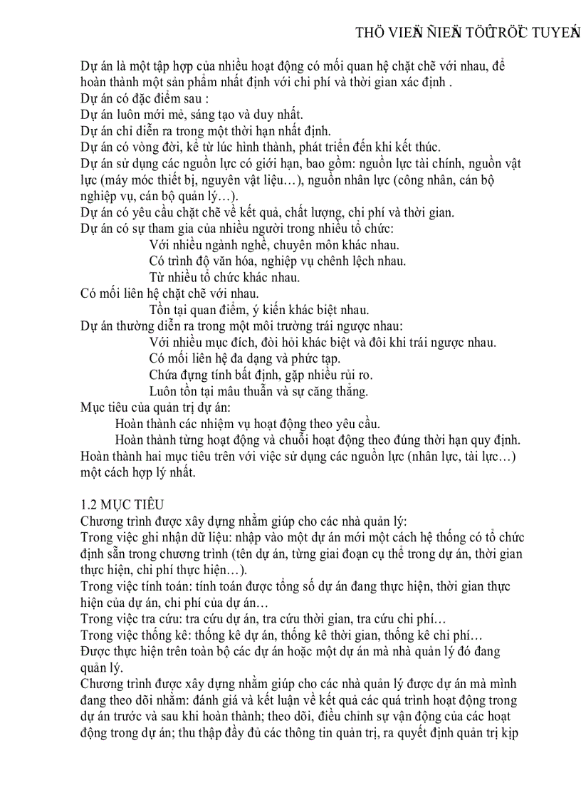 image for page Xây dựng hệ thống thông tin quản lý dự án