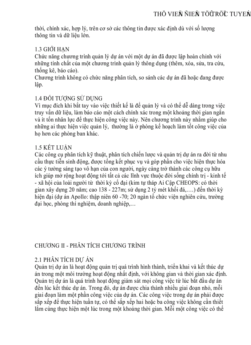 image for page Xây dựng hệ thống thông tin quản lý dự án