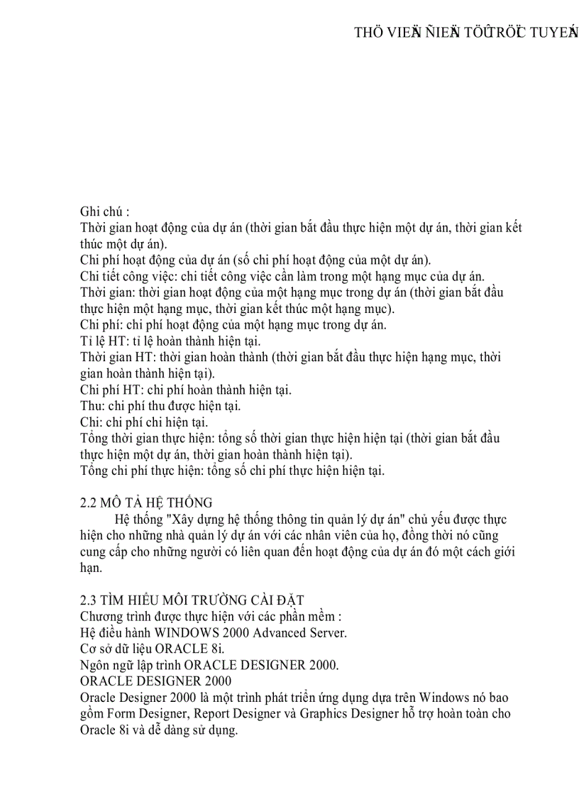 image for page Xây dựng hệ thống thông tin quản lý dự án