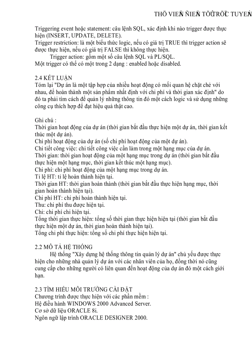 image for page Xây dựng hệ thống thông tin quản lý dự án