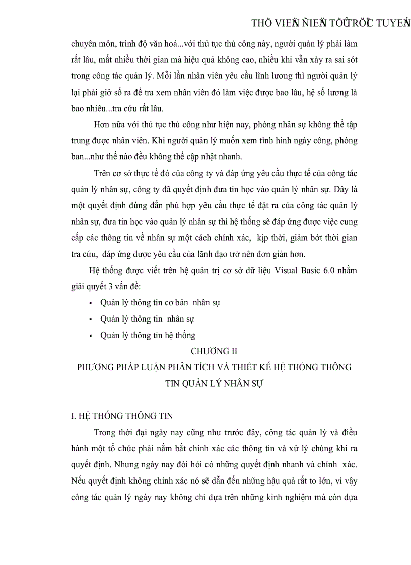 image for page Áp dụng tin học vào chương trình quản lý nhân sự cho công ty phần mềm kế toán ASIA