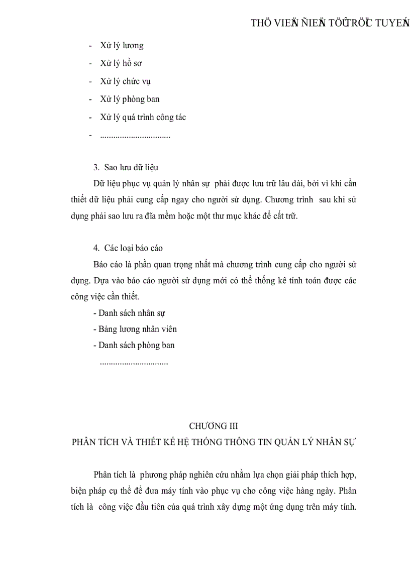 image for page Áp dụng tin học vào chương trình quản lý nhân sự cho công ty phần mềm kế toán ASIA